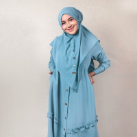 Mardliyah Hijab Alyssum Light Blue
