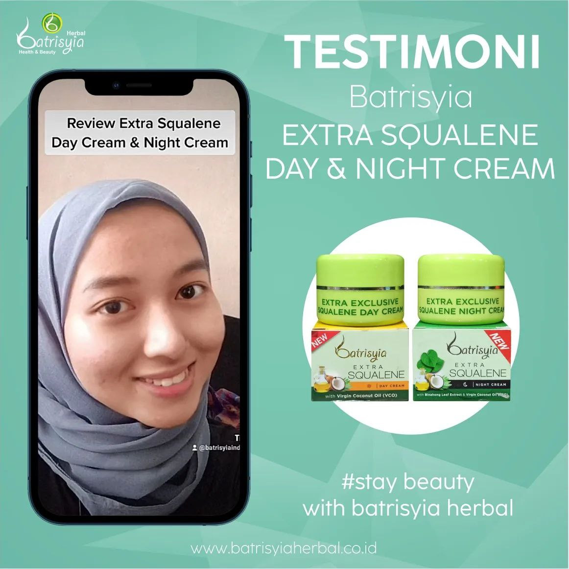 Testimoni Extra Squalene Cream
