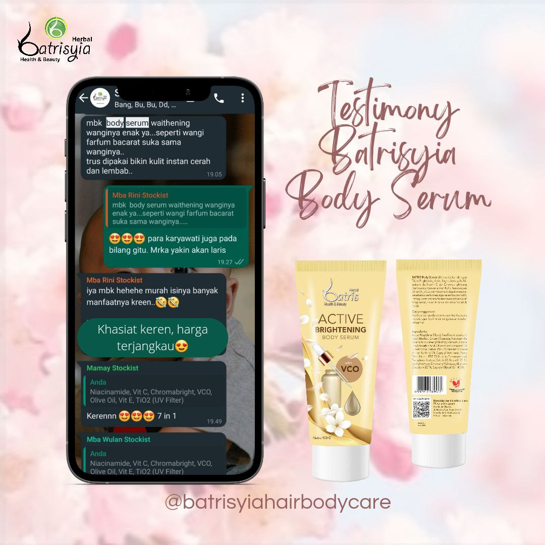 Testimoni Active Brightening Body Serum